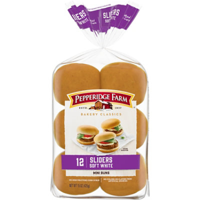 Pepperidge Farm White Slider Buns - 15 Oz - Image 1