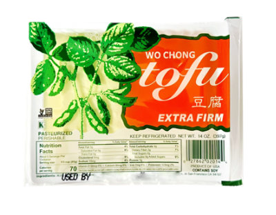 Wo Chong Extra Firm Tofu - 14 Oz