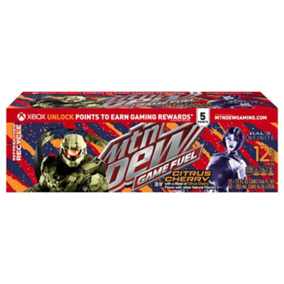 Mtn Dew Soda Citrus Cherry - 12 Oz - Image 1