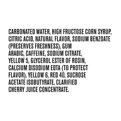 Mtn Dew Soda Citrus Cherry - 12 Oz - Image 5