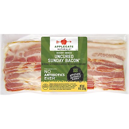 Applegate Natural Uncured Sunday Bacon - 8oz - Image 3