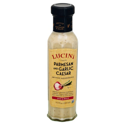 Lucini Vinaigrette Artisan Bold Parmesan & Garlic - 8.5 Fl. Oz. - Image 1