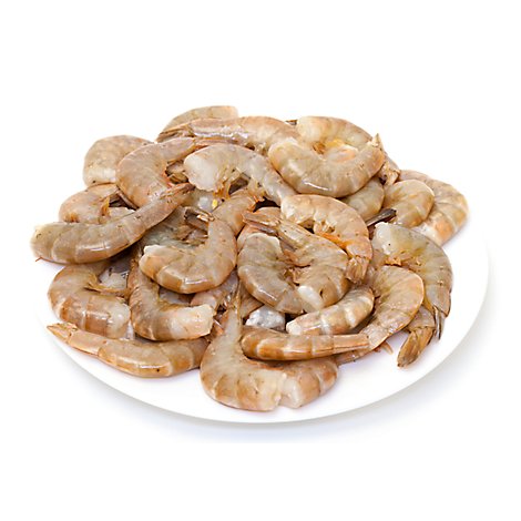 Seafood Counter Shrimp Raw Previosly Frozen Jumbo 21 - 25 Count - 1.00 Lb