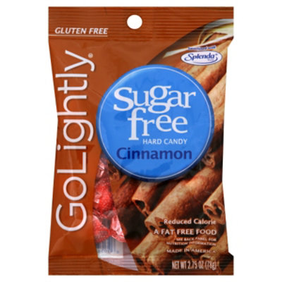 GoLightly Candy Sugar Free Cinnamon - 2.75 Oz - Shaw's