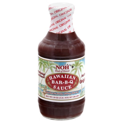 NOH Sauce Hawaiian Bar-B-Q Original - 20 Oz - Image 3