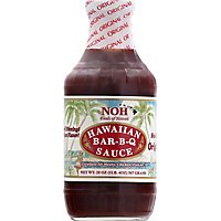 NOH Sauce Hawaiian Bar-B-Q Original - 20 Oz - Image 2
