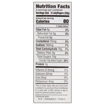 Specialty Bakers Ladyfinger Unfilled - Each - Image 4