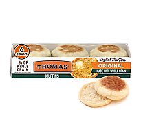 Thomas Whole Grain English Muffins - 12 Oz