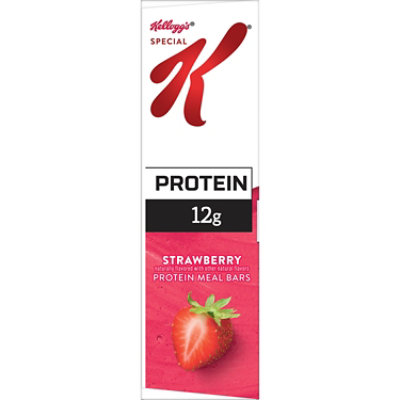 Kelloggs Special K Protein Meal Bars Strawberry 12g Protein Snacks 6 Count - 9.5 Oz - Image 8