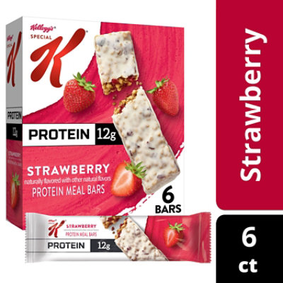 Special K Protein Bars Meal Replacement Strawberry 6 Count - 9.5 Oz