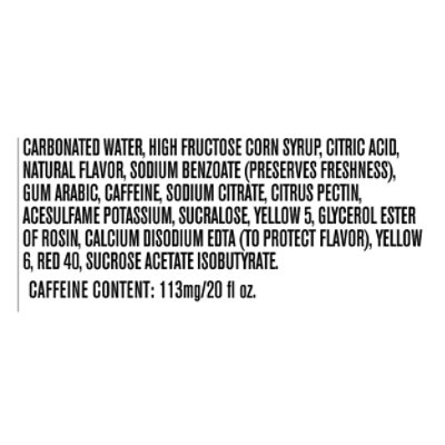 Mtn Dew Soda Citrus Cherry - 20 Oz - Image 5