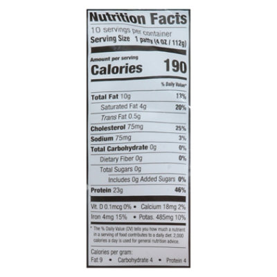 Signature SELECT 91% Lean 9% Fat Ground Beef - 40 oz - Image 4
