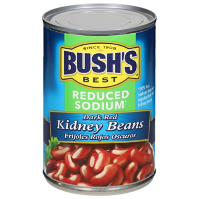 Bush's Reduced Sodium Dark Red Kidney Beans - 16 Oz - Image 5