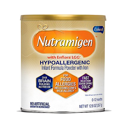 Enfamil Nutramigen Infant Formula Milk Powder Hypoallergenic with Enflora LGG  12.6 Oz - Image 1