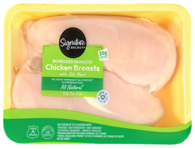 Signature Farms Boneless Skinless Chicken Breasts - 2 lb - Image 1