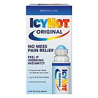 Icy Hot Medicated No Mess Applicator Pain Relieving Liquid - 2.5 Fl. Oz. - Image 2