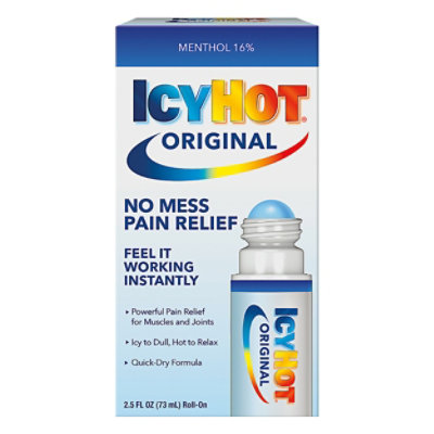 Icy Hot Medicated No Mess Applicator Pain Relieving Liquid - 2.5 Fl. Oz. - Image 3