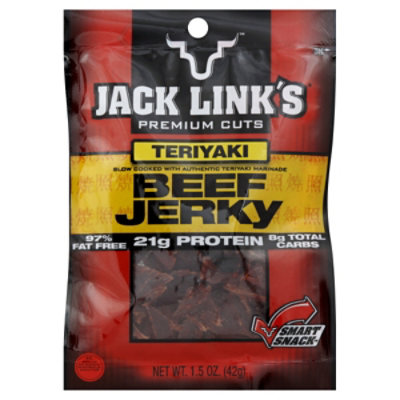 Jack Links Premium Cuts Beef Jerky Teriyaki - 1.5 Oz