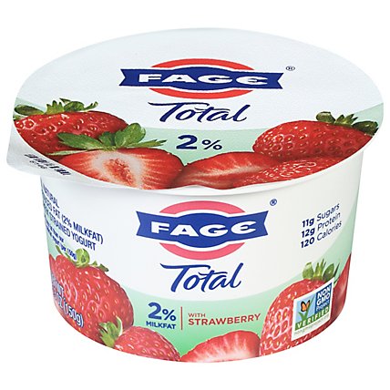 Fage Total 2% Yogurt Greek Lowfat Strained with Strawberry - 5.3 Oz - Image 3