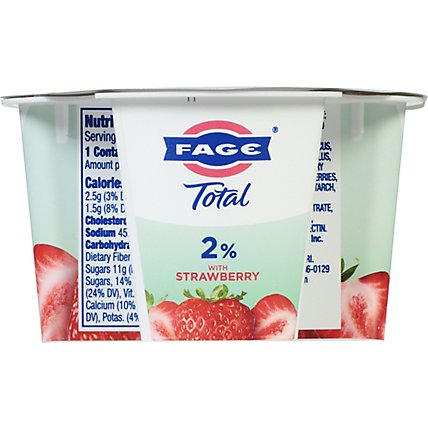 Fage Total 2% Yogurt Greek Lowfat Strained with Strawberry - 5.3 Oz - Image 5