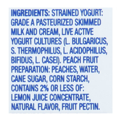 Fage Total 2% Yogurt Greek Lowfat Strained with Peach - 5.3 Oz - Image 4