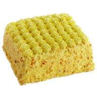 Bakery Cake 1/8 Sheet Divine Lemon - Each - Image 1