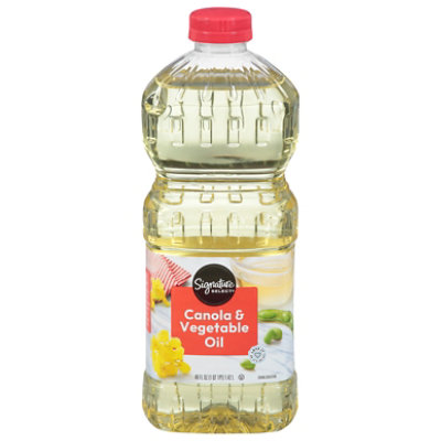 Signature SELECT Canola And Vegetable Pure Blended Oil - 48 Fl. Oz.