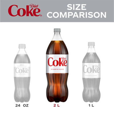 Diet Coke Soda Pop Cola - 2 Liter - Image 3