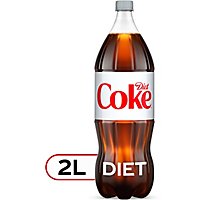 Diet Coke Soda Pop Cola - 2 Liter - Image 1