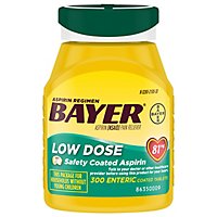Bayer Aspirin Tablets 81mg Low Dose Enteric Coated - 300 Count - Image 3