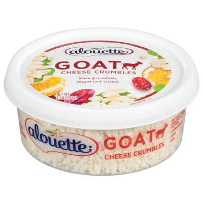 Alouette Cheese Crumbled Goat - 3.5 Oz - Albertsons