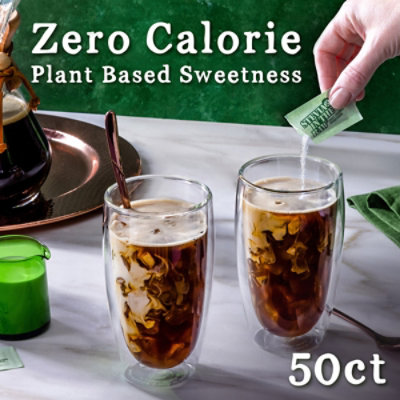 Stevia In The Raw Sweetener Zero Calorie Packets - 50 Count - Image 2