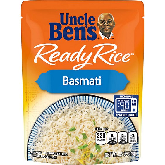 UNCLE BENS Ready Rice Basmati - 8.5 Oz