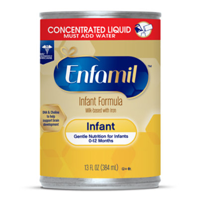 Enfamil Infant Formula Milk Based Concentrated Liquid with Iron - 13 Fl. Oz.