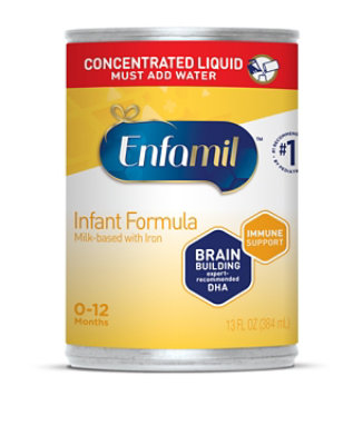 Enfamil Infant Formula Milk Based Concentrated Liquid with Iron - 13 Fl. Oz. - Image 1