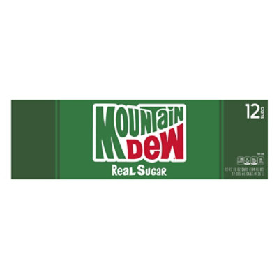 Mtn Dew Soda Throwback - 12-12 Fl. Oz. - Image 3