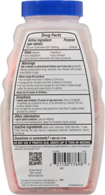 Signature Select/Care Antacid Ultra Strength Berry Flavor Chewable Tablets - 160 Count - Image 4