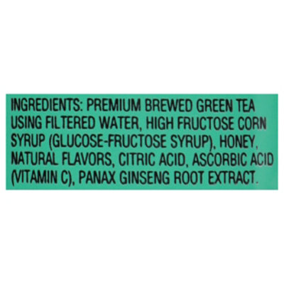 AriZona Green Tea with Ginseng and Honey - 22 Fl. Oz. - Image 4