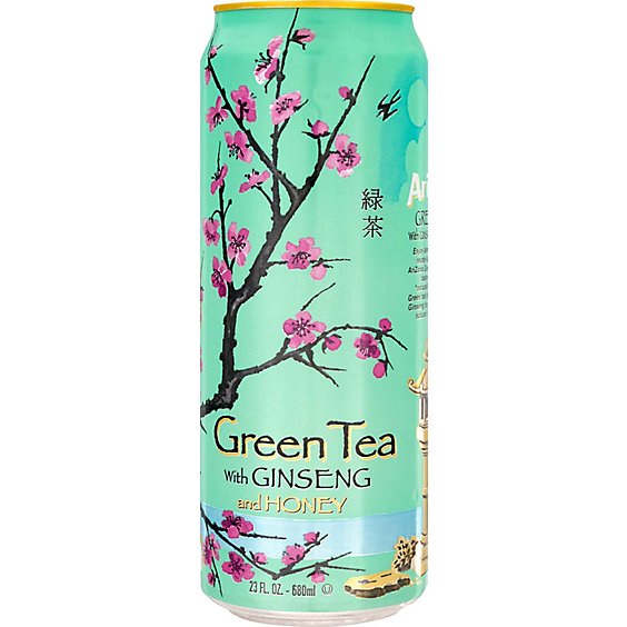 AriZona Green Tea with Ginseng and Honey - 23 Fl. Oz.