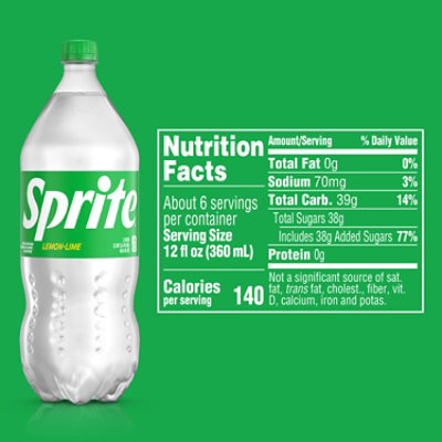 Sprite Soda Pop Lemon Lime - 2 Liter - Image 4