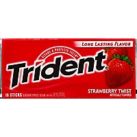 Trident Gum Twist Strawberry Sugar Free - 18 Count - Image 2