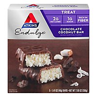Atkins Endulge Bar Chocolate Coconut - 5-1.4 Oz - Image 2