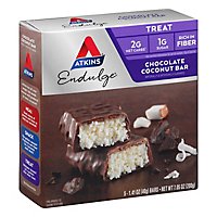 Atkins Endulge Bar Chocolate Coconut - 5-1.4 Oz - Image 1