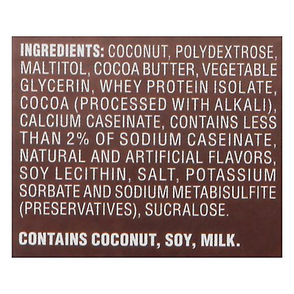 Atkins Endulge Bar Chocolate Coconut - 5-1.4 Oz - Image 4