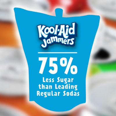 Kool-Aid Jammers Tropical Punch Artificially Flavored Drink Pouches - 10-6 Fl. Oz.