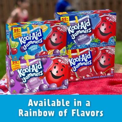 Kool-Aid Jammers Tropical Punch Artificially Flavored Drink Pouches - 10-6 Fl. Oz. - Image 6