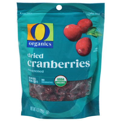 O Organics Cranberries Dried - 4 Oz - Image 2