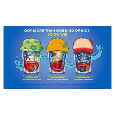 Capri Sun Tropical Punch Flavored Juice Drink Blend Pouches - 10-6 Fl. Oz. - Image 8