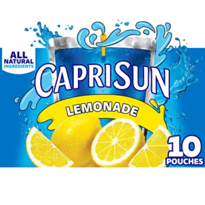 Capri Sun Lemonade Drink Pouches - 10-6 Fl. Oz. - Image 1