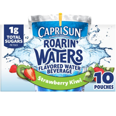 Capri Sun Roarin Waters Strawberry Kiwi Surf Kids Water Beverage Pouches - 10-6 Fl. Oz. - Image 2